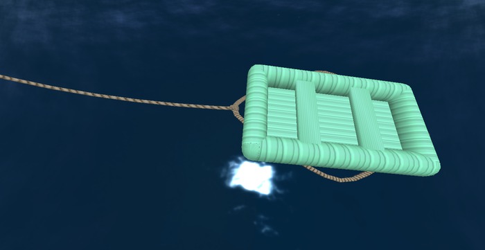 Boia decorativa com movimento