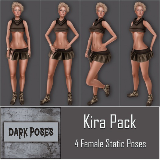 Dark Poses - Pack Kira