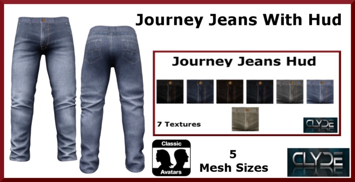 JOURNEY JEANS WITH HUD