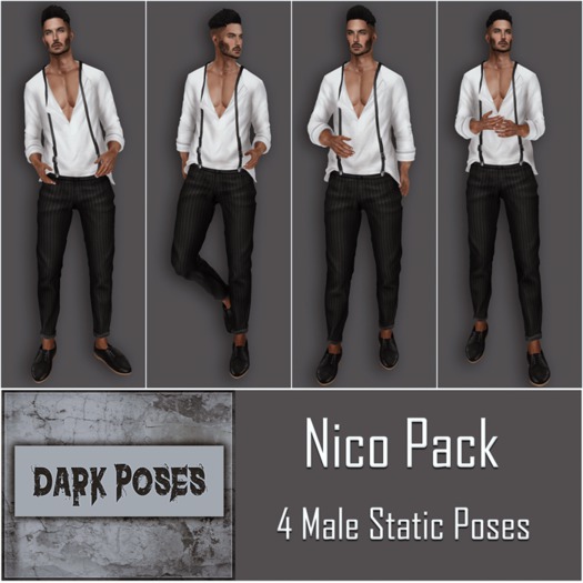 Dark Poses - Pack Nico