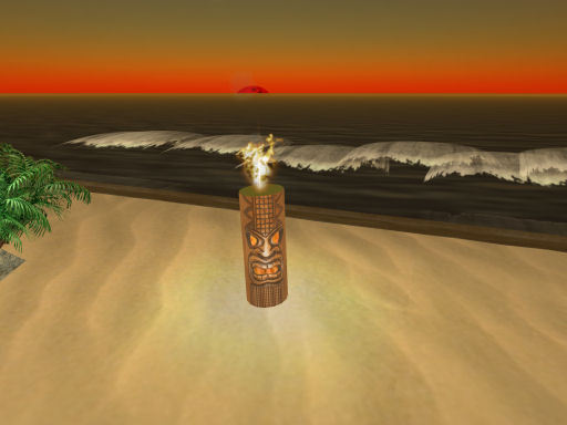 BurningTiki Statue