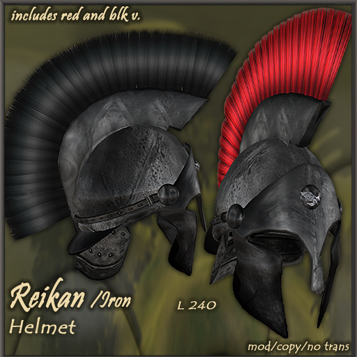 Helmet Reikan T.E.D./Iron-2col