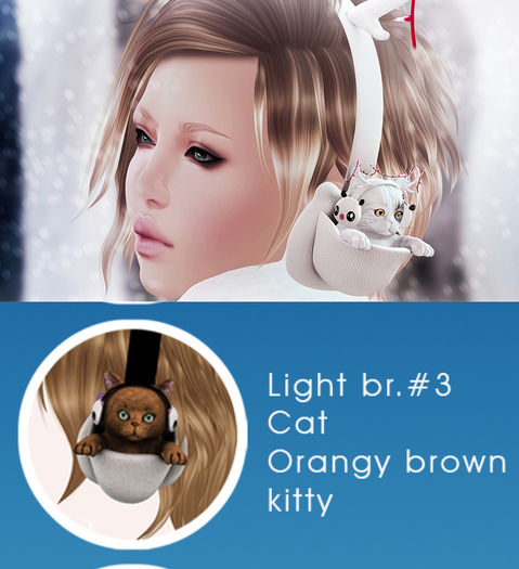 ~Tableau Vivant~ Xy Light br.#3 // Cat - Orangy brown kitty