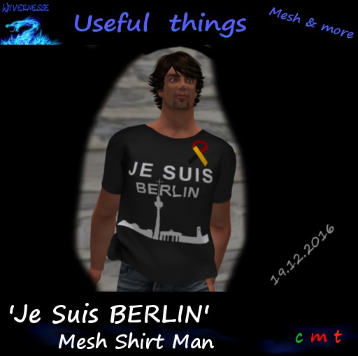 'Je suis BERLIN' Shirt Man