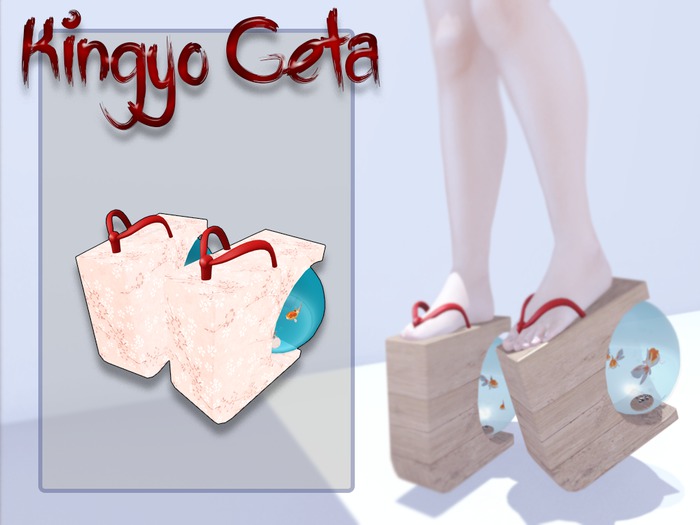 Kingyo Geta [Sakura]