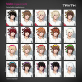 TRUTH HAIR Maiko [Light Brown 3 / Green]