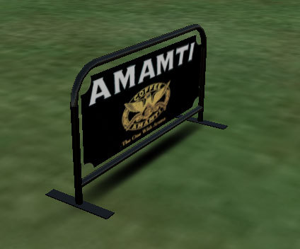 Cafe Barrier 4pcs Set (outdoor coffee / dinning) AMAMTI MOD/TRANS