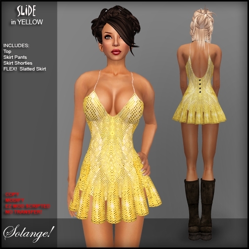 *Solange* Slide in Yellow