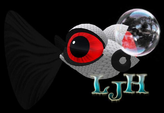 (7S) Common Fish: White Guppy