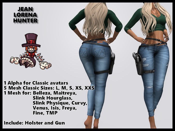 Jean Lorena Hunter (Azul Brillante)