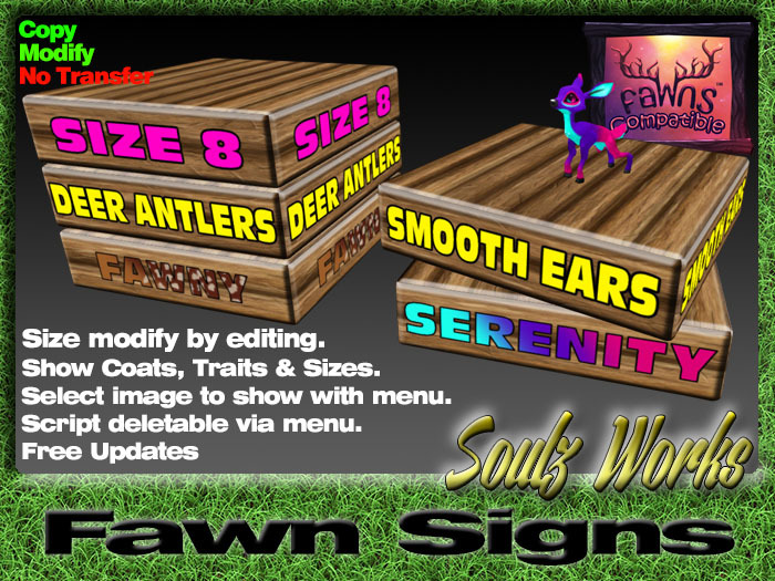 Fawns Signs [Boxed]