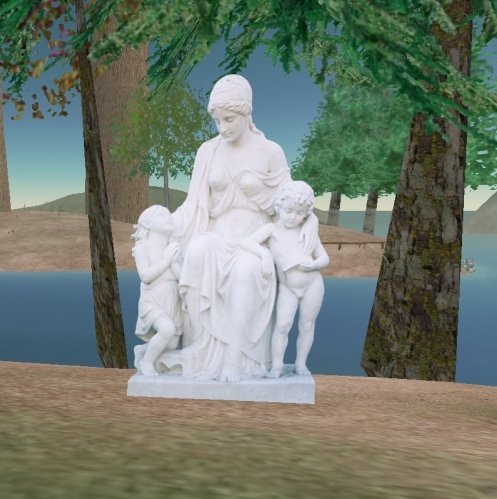 Statue: Mother and Children