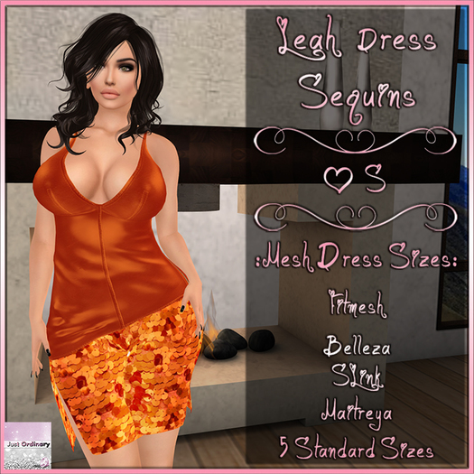 Leah Dress Sequins OS