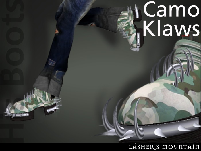 CAMO KLAWS Heavy Duty 'Keep Off' BOOTS