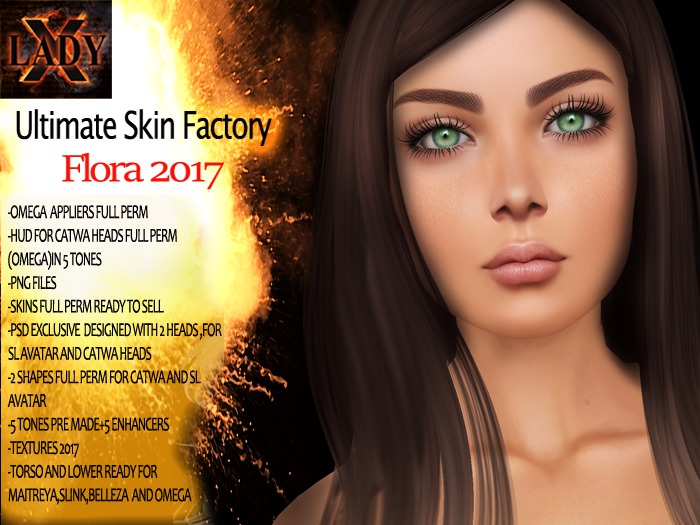Lady X-Flora 2017-Ultimate Skin Factory-DEMO