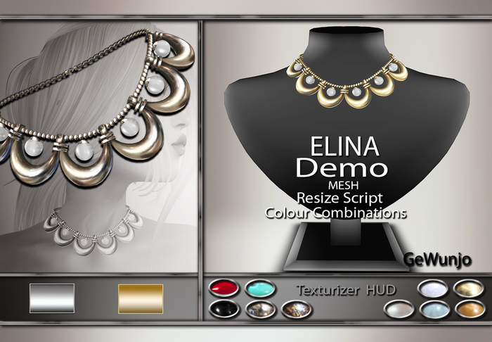 GeWunjo : ELINA necklace DEMO