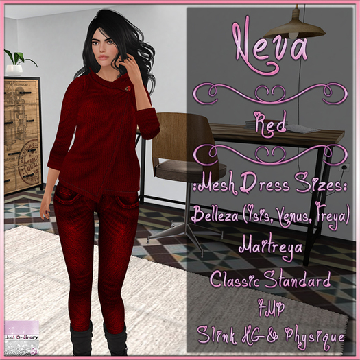 Neva Outfit Christmas Red
