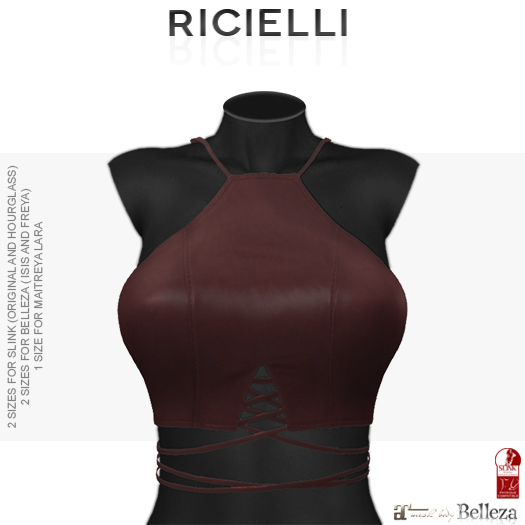 Ricielli - Chiara Top /Bordo