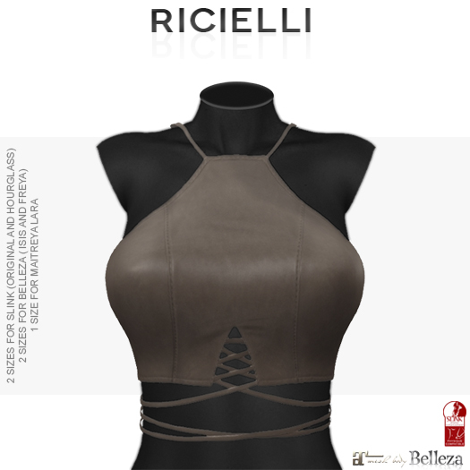 Ricielli - Chiara Top /Taupe