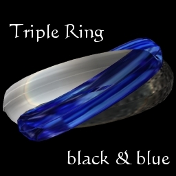 Tri Ring Back and Blue