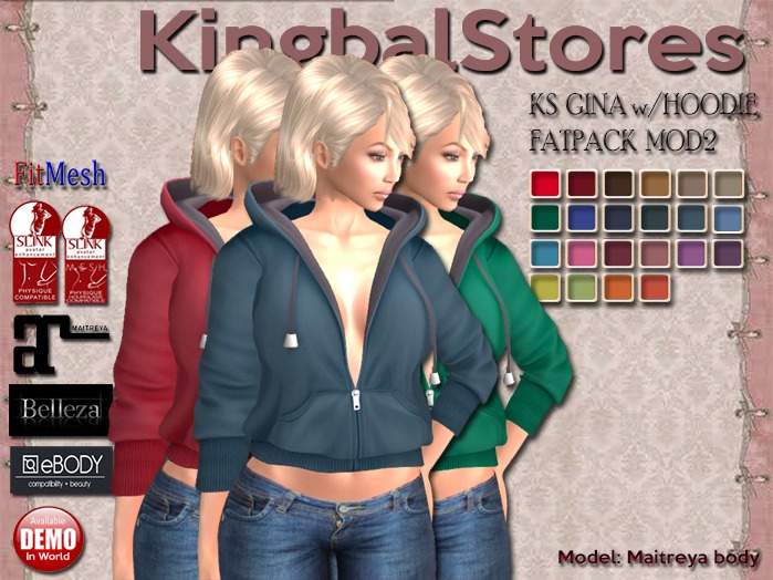 KS GINA w/HOODIE FATPACK