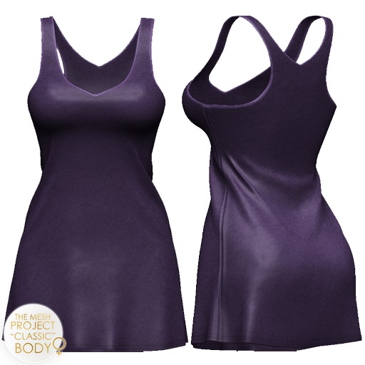 {TH} Sporty Mini Dress - Purple <3