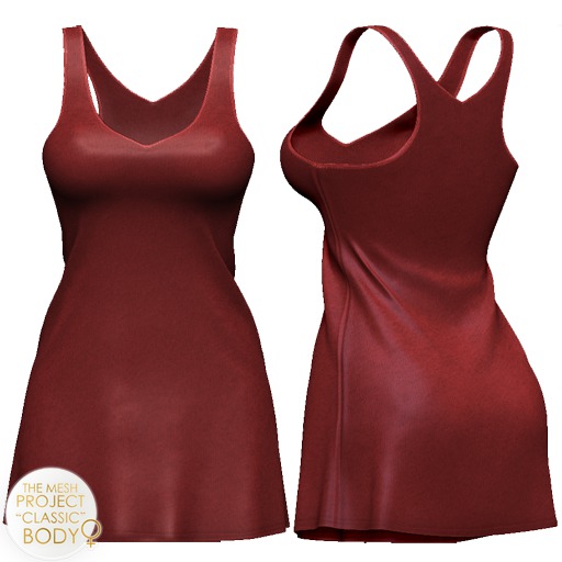 {TH} Sporty Mini Dress - Red <3
