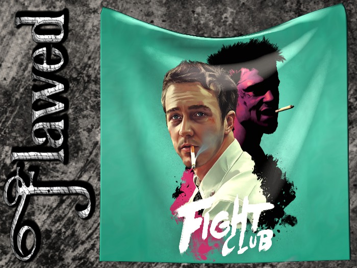 Flawed - Fight Club Tapestry