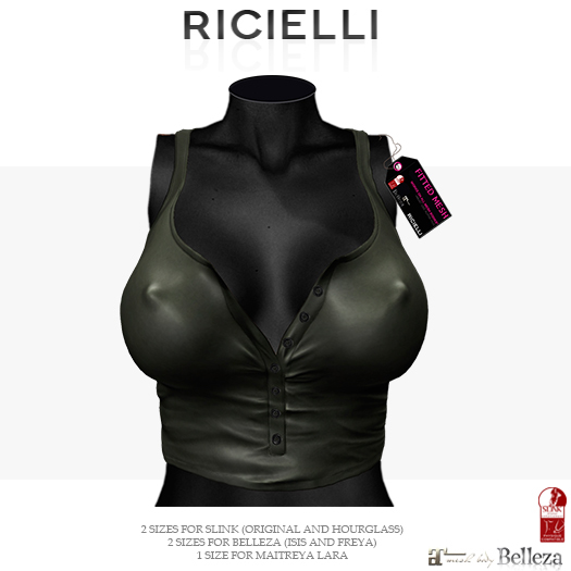 Ricielli - Allie Top / Olive