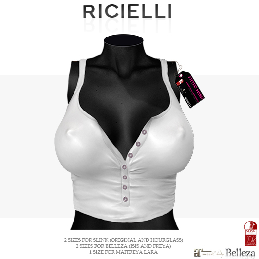 Ricielli - Allie Top / White