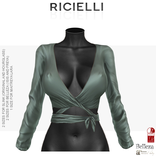 Ricielli - Ballerina Blouse /Green
