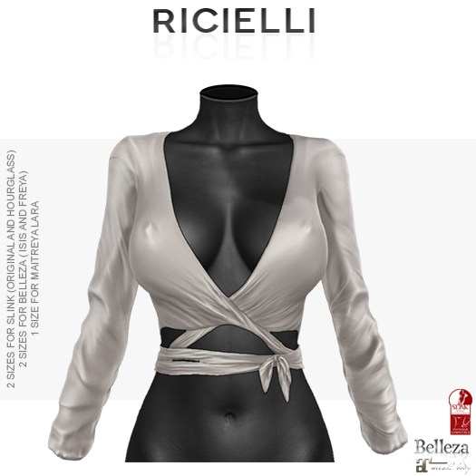 Ricielli - Ballerina Blouse /OffWhite
