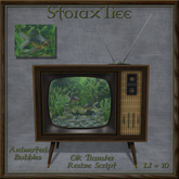 Portland Retro TV Aquarium A4