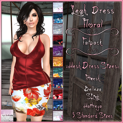Leah Dress Floral Fatpack