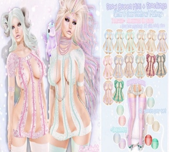 *HolliPocket* Snow Queen (CANDY) PRINT MAITREYA