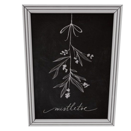 6. GA Home - Mistletoe Painting