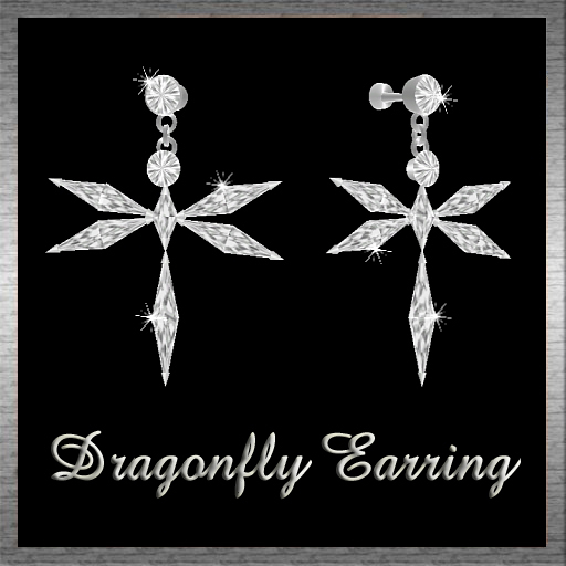 Dex's Dragonfly Earring In Silver