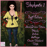 Stephanie Outfit 2 Knit Yellow