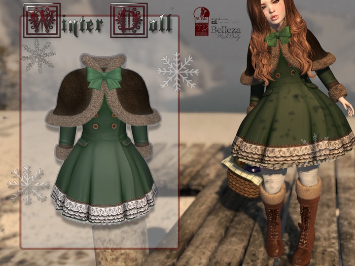 {MB} Winter Doll - Evergreen