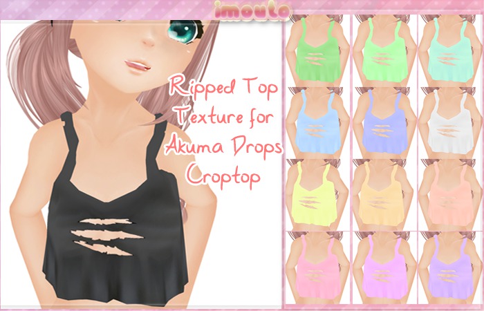 .Imouto. Ripped Silk Croptop Mod