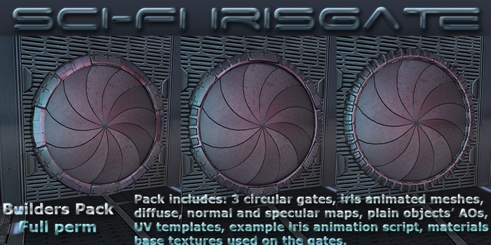 SciFi IrisGate BuildersPack FullPerms