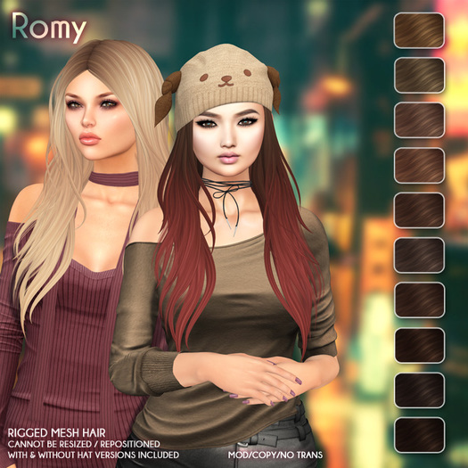 /Wasabi Pills/ Romy Mesh Hair - Browns