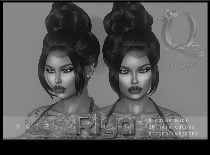 {H} Riya (Rigged Mesh Hair) DEMO