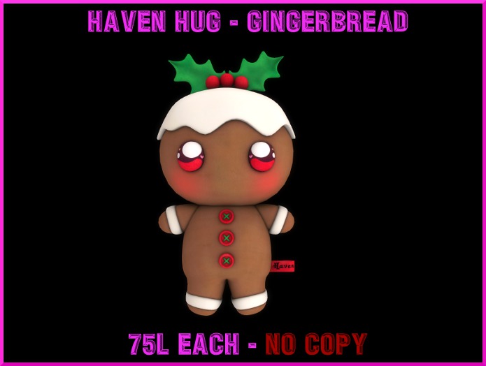 Haven Hug Gingerbread Teddy