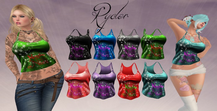 *Ryder* Naughty tank - Fatpack