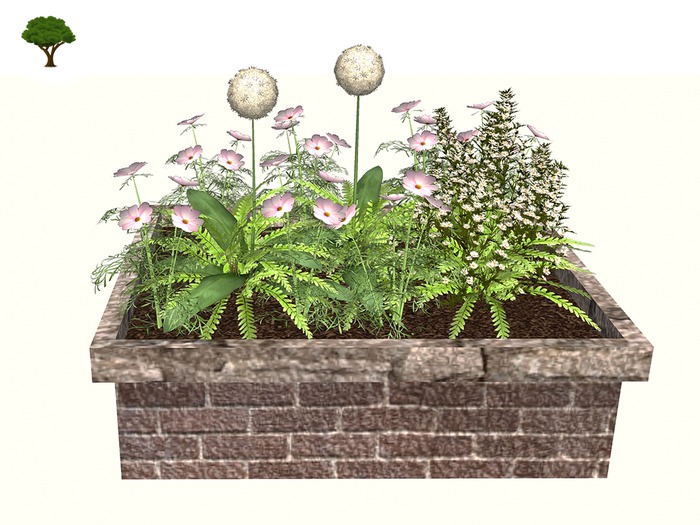 ~ xantes ~ Mesh Planter Stephanie