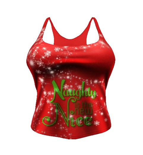 *Ryder* Naughty tank - Red