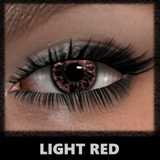 Ojos Mesh [Rojo Claro] (Galaxy) [Con HUD]