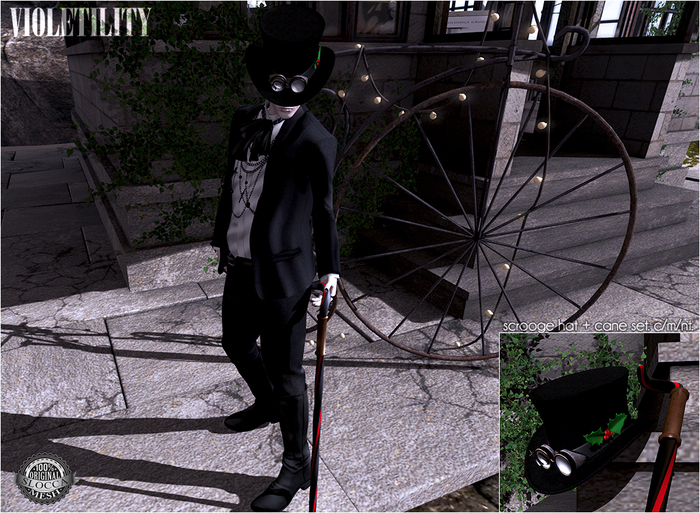 Violetility - Steampunk Scrooge