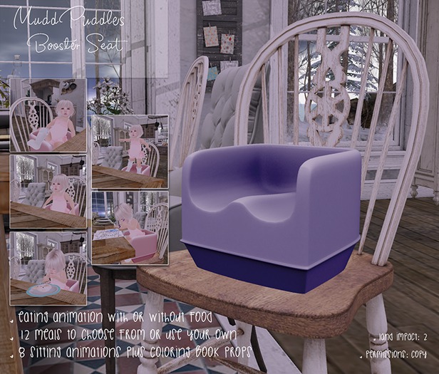 MuddPuddles: Booster Seat - Lavish